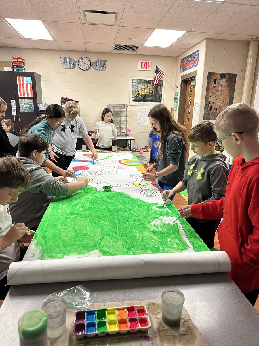 Mrs. Pamer’s class is working hard on their part of the “Sweet Installation” that will be on display Art show Night, April 25th, 5:30-7:30PM. <a href="/HickoryRidgeOH/">Hickory Ridge PTG</a> <a href="/BCSDHRidge/">Hickory Ridge Elementary</a> <a href="/BrunswickCSD/">BrunswickCitySchools</a>