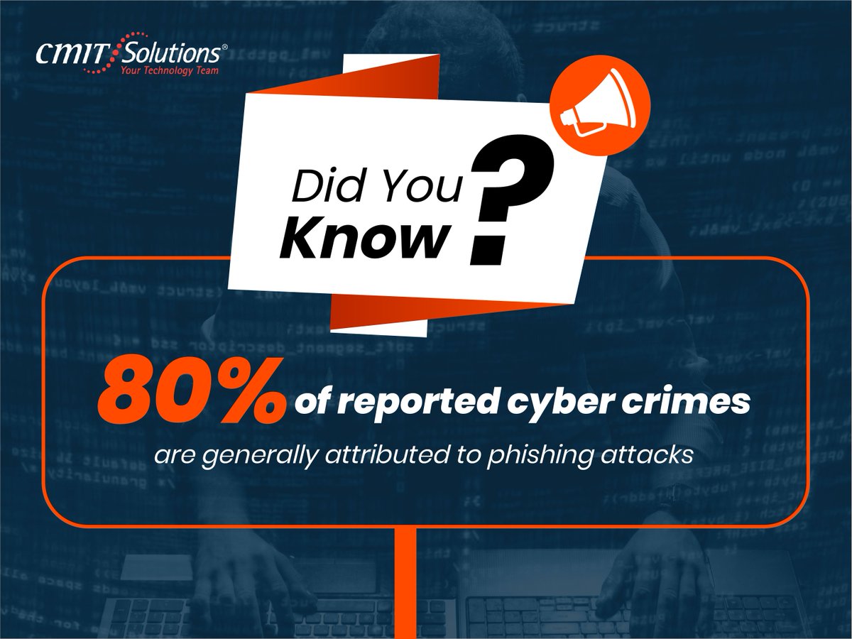 CMIT Solutions offer peace of mind for individuals and businesses alike. Protect your data from cyber crimes and stay worry-free with our tech solutions by your side. Learn more: cmitsolutions.com/contact-us/ #CyberSecurity #StaySafe #phishingattacks