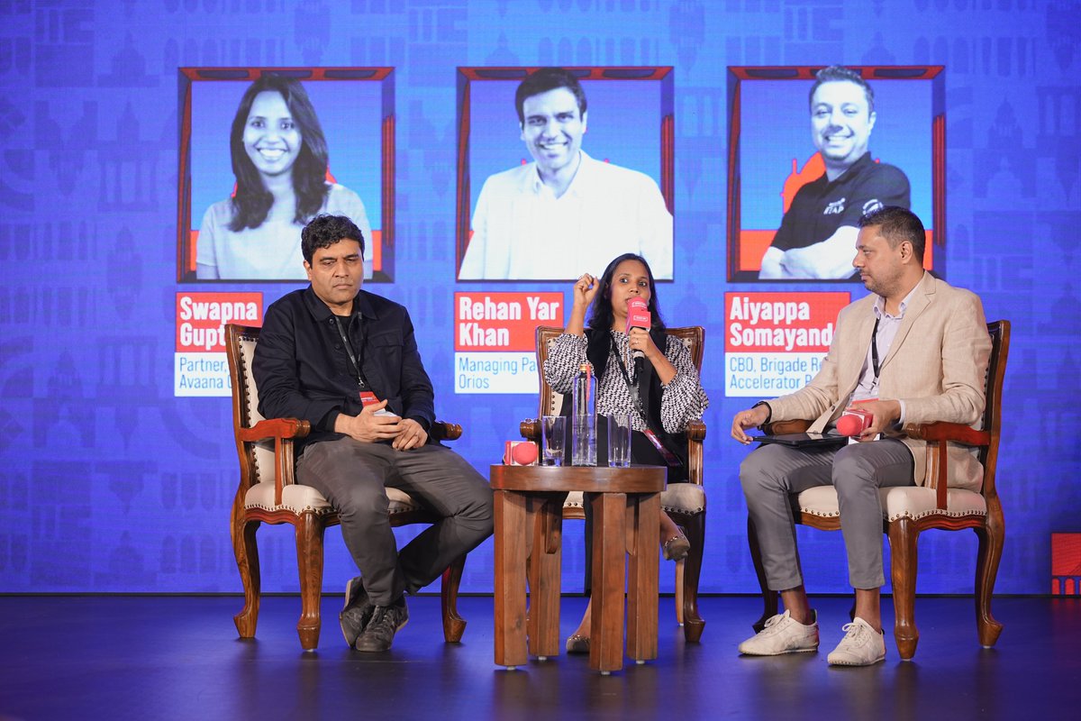 “What climate essentially is you're thinking about how there is no planet B, how can we ensure there is a planet A and it remains the way it is,” says Swapna Gupta, Partner, @avaanacapital. 

@sdaiyappa @BrigadeReap

#TechSparksMumbai2024 #TheGreatIndianTechade