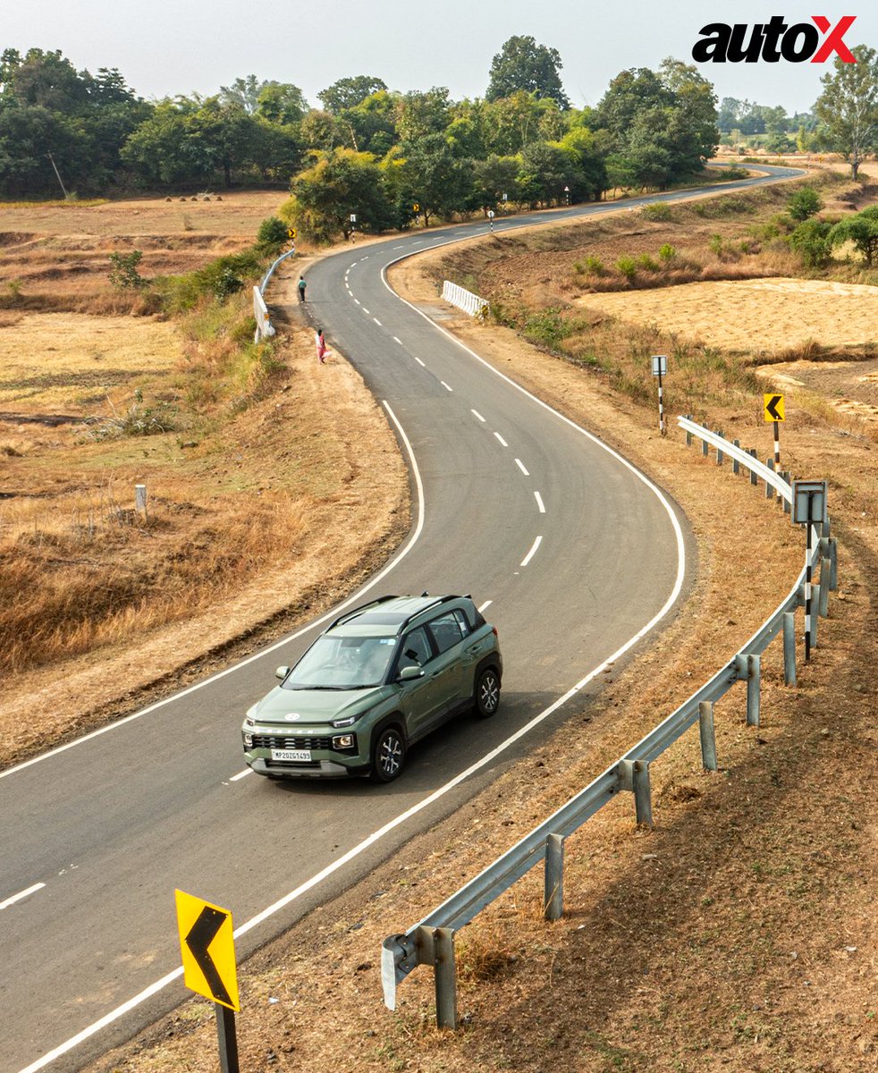 autox's tweet image. We started our #GreatIndiaDrive from Jabalpur, the closest airport to Bandhavgarh. Instead of a direct route, we opted for detours to explore hidden gems, even heading in the opposite direction on day 1.

#hyundai #Exter2023 #Exter #HyundaiExter @HyundaiIndia