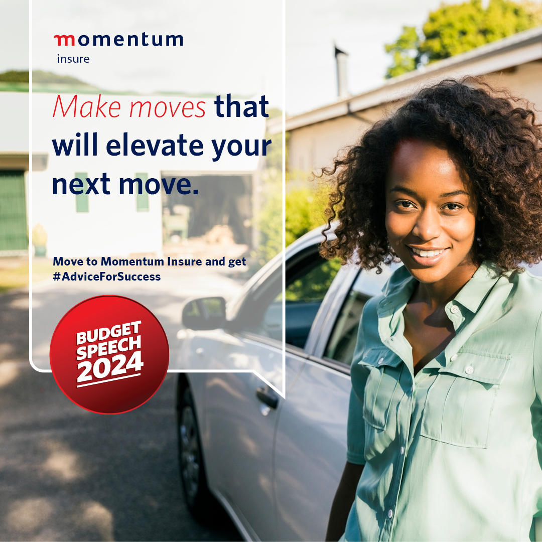 Still feeling positive about your next move after the Budget Speech? Your new car and home must be insured in case of an unforeseen event. Non-negotiable if it’s financed. Move to Momentum Insure and get #AdviceforSuccess
bit.ly/3SEKh9O