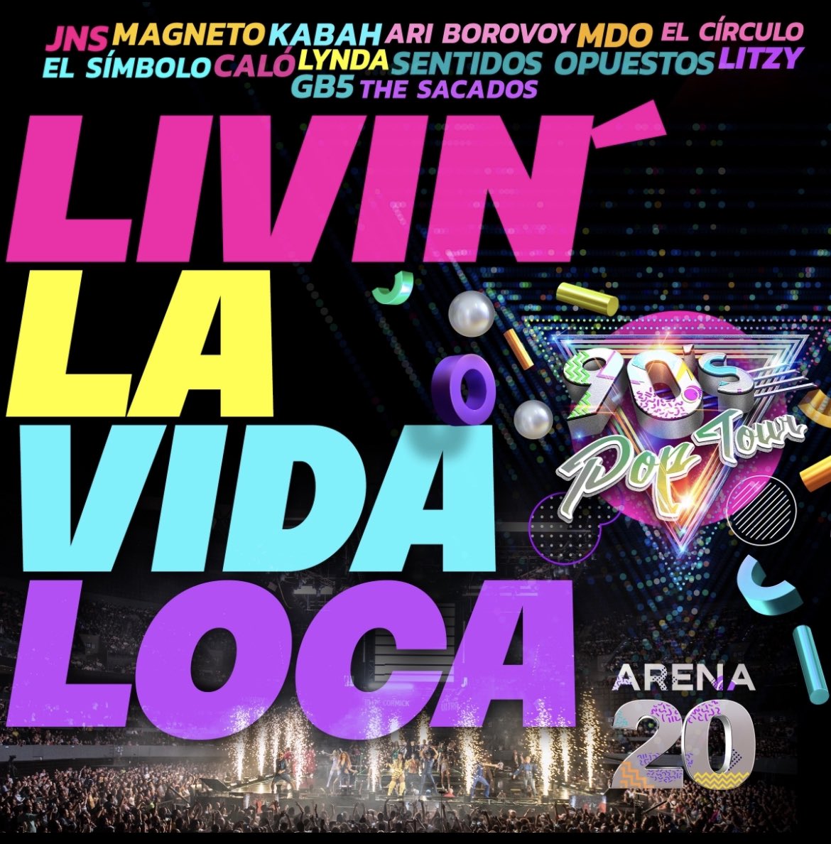 OFICIALMENTE #LivinLaVidaLoca YA DISPONIBLE! 💿🎤 
La espera ha terminado y ya puedes encontrar en tu plataforma digital favorita 📱 🎶nuestro PRIMER SENCILLO del NUEVO ÁLBUM de la FIESTA más NOVENTERA 🎉🙌🏼 

📺 Video oficial ya disponible en bit.ly/LivinLaVidaLoc…