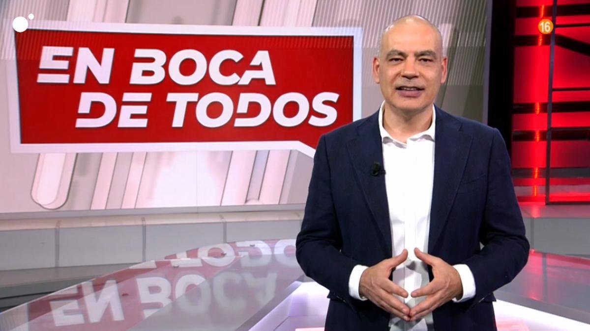 #Audiencias #Febrero2024 📺
Febrero 2024, MEJOR MES HISTÓRICO de @EnBocaDe_Todos en la mañana de Cuatro 😀👏
'En Boca de Todos' febrero 2024: ❣️ 5.2% y 188.000 ❣️ @Nacho_Abad @EstherYez @claramurillotv @LeticiaCoco @MAngelSilva @DiegoArceV @enJordiJulia @AlanBarrosoA