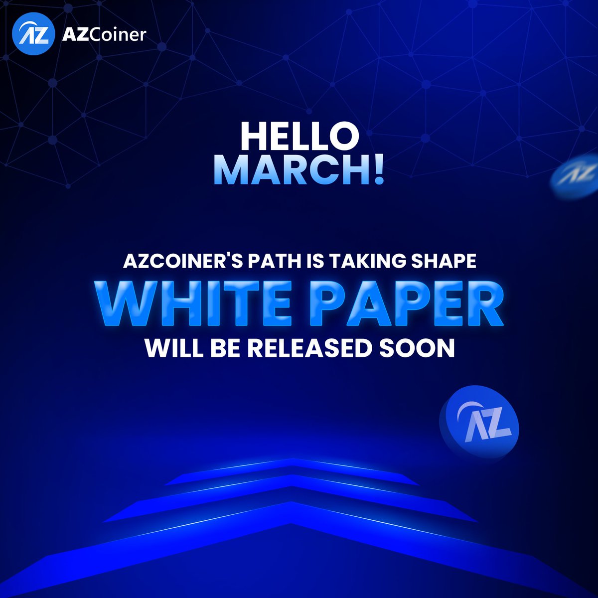 AZCoiner's tweet image. 📢 Big news is incoming🌞

The AZCoiner journey is finally taking shape!

𝐋𝐞𝐭'𝐬 𝐜𝐨𝐮𝐧𝐭 𝐝𝐨𝐰𝐧 𝐭𝐡𝐞 𝐭𝐢𝐦𝐞.
𝐆𝐞𝐭 𝐫𝐞𝐚𝐝𝐲 𝐟𝐨𝐫 𝐭𝐡𝐞 𝐫𝐞𝐥𝐞𝐚𝐬𝐞 𝐨𝐟 𝐭𝐡𝐞 𝐡𝐢𝐠𝐡𝐥𝐲 𝐚𝐧𝐭𝐢𝐜𝐢𝐩𝐚𝐭𝐞𝐝 𝐮𝐩𝐜𝐨𝐦𝐢𝐧𝐠 𝐖𝐡𝐢𝐭𝐞 𝐏𝐚𝐩𝐞𝐫!📋

But wait, don't…