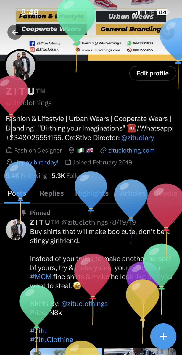 My baby @zituclothings turned 6 today💃🏽

Although there have been a few bumps along the way, overall God has been faithful, and I’m super grateful.🙇🏽‍♀️

Happy Anniversary to my fav clothing brand!🎉🍾🥂

#zituclothing 
#madeinnaija
