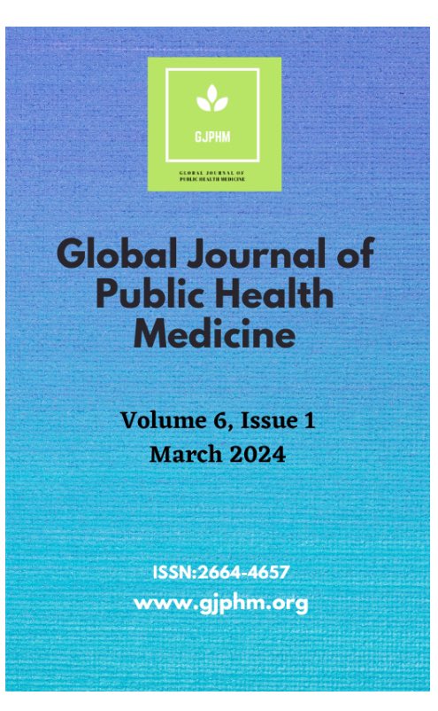 New issue published online gjphm.org/index.php/gjph…