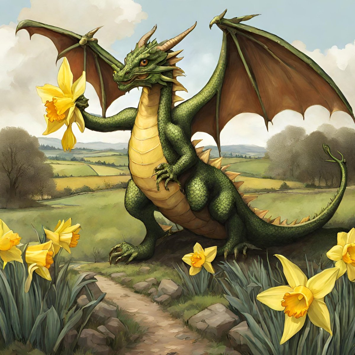 David Laslett (@davidlaslett) on Twitter photo Dydd Gŵyl Dewi Hapus to all my lovely Welsh chums!
I can't draw for toffee, so I made this with the help of an AI text to image mcguffin.
Enjoy your day! ❤️
#saintdavidsday #dewihap #wales #cymru #cymruambyth
#dragon <a href="/ai/">anand iyer</a> Dydd Gŵyl Dewi Hapus to all my lovely Welsh chums!
I can't draw for toffee, so I made this with the help of an AI text to image mcguffin.
Enjoy your day! ❤️
#saintdavidsday #dewihap #wales #cymru #cymruambyth
#dragon <a href="/ai/">anand iyer</a>