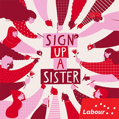 The personal is political! 🌹⁠ ⁠ To celebrate International Women's Day on March 8th, we are encouraging everyone to #SignUpASister for free this month. Labour is a party of feminists, socialists, environmentalists. ⁠ Join us: labour.ie/join-labour/