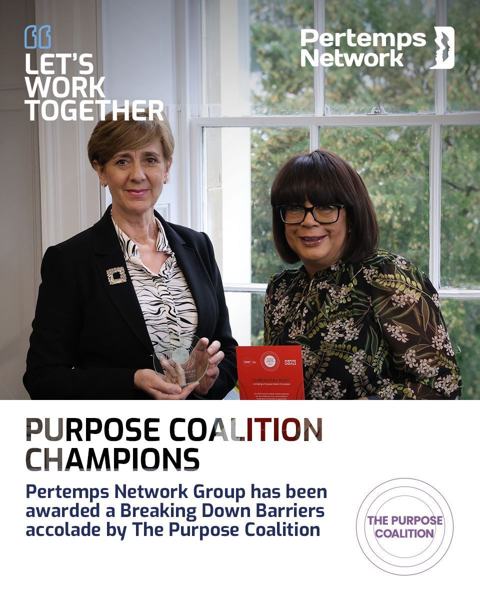 We've received the Breaking Down Barriers award for our commitment to boosting #SocialMobility and creating pathways for those farthest from jobs. As a @Fit4_Purpose #PurposeCoalition Champion, we lead the way in advancing the #LevellingUp agenda: 🔗 buff.ly/3P11xoY