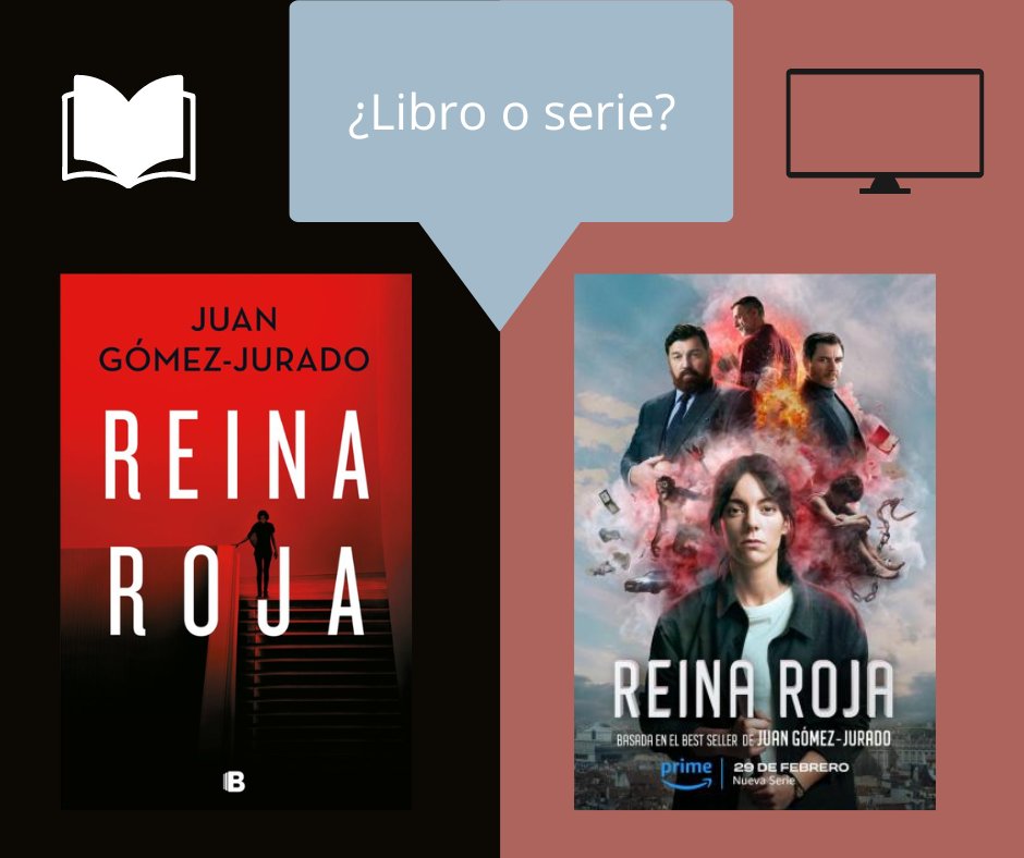 BibliotecaSGA's tweet photo. Antonia Scott es muy especial. No es policía ni criminalista pero ha resuelto decenas de asesinatos. Recluida en su casa de Lavapiés, alguien muy particular viene a buscarla y eso no le gusta... 🧠👑🔴
@JuanGomezJurado y su universo #ReinaRoja #planfinde  @EdicionesB_ https://t.co/aWq7pnRnE6
