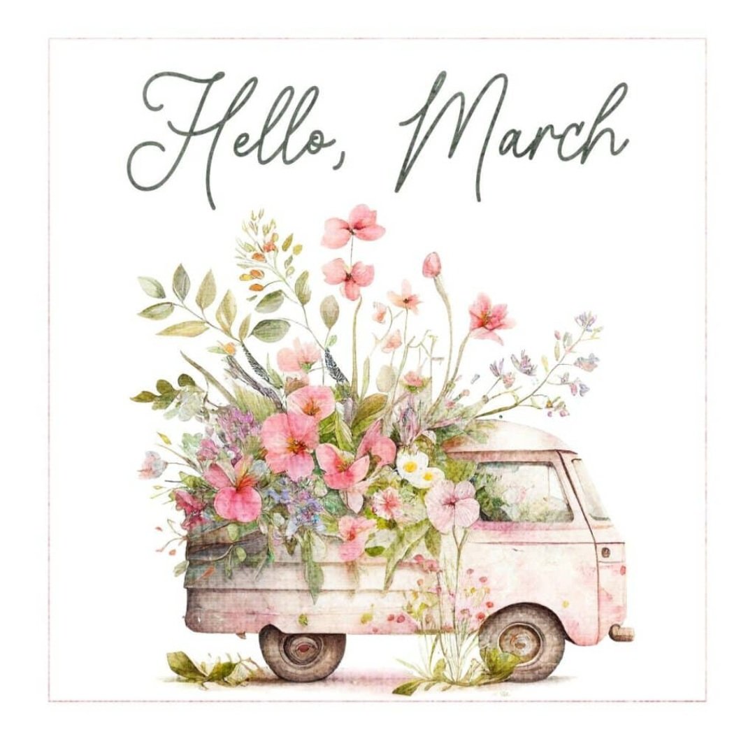 March 🌸 #HelloMarch #March2024 #March1st