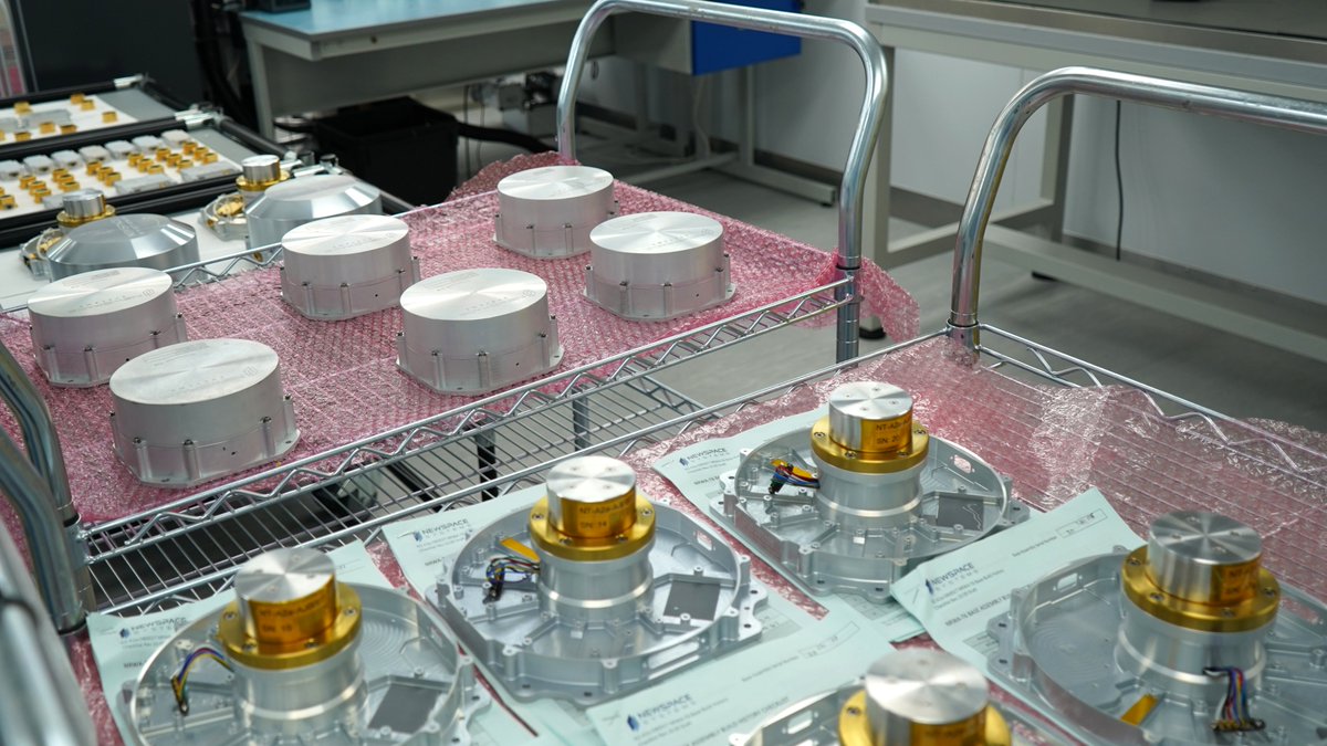 Our cleanrooms have been bustling in the past few weeks. More than 120 #GNC products were shipped during February, all en route for integration into their designated #spacecraft. 🚀

newspacesystems.com
#Space #Satellites #SmallSat #ADCS #SpaceTech
