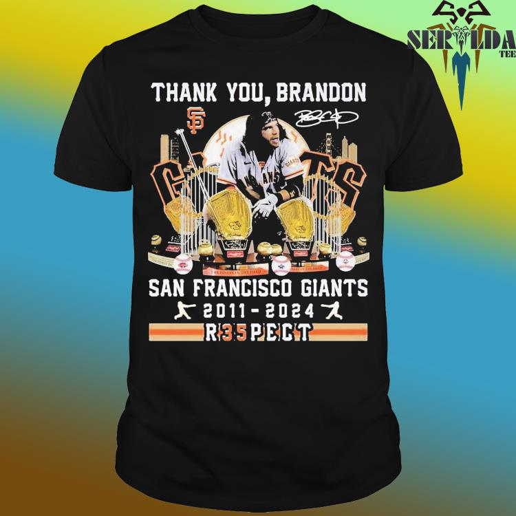 Official Thank you brandon san francisco giants 2011-2024 r35pect shirt
GET NOW: seryldatee.com/product/offici…: seryldatee.com
#seryldatee #seryldateestore #seryldatee.com #shirt #official #seryldateeLLC