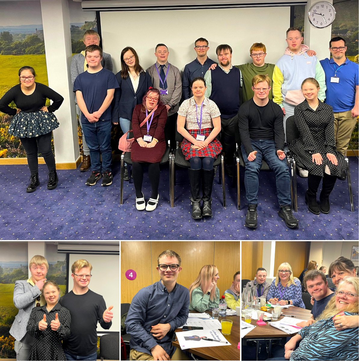 PDSA members Jake, Aaron & Max joined with their @NDSPolicyGroup friends @DHSCgovuk to share experiences & help shape the #DownSyndromeAct Guidance. Inclusion at heart of decision-making. @LiamFox @mariacaulfield @victoriaatkins #WithUsNotForUs @rachaelross21 @kenross2011