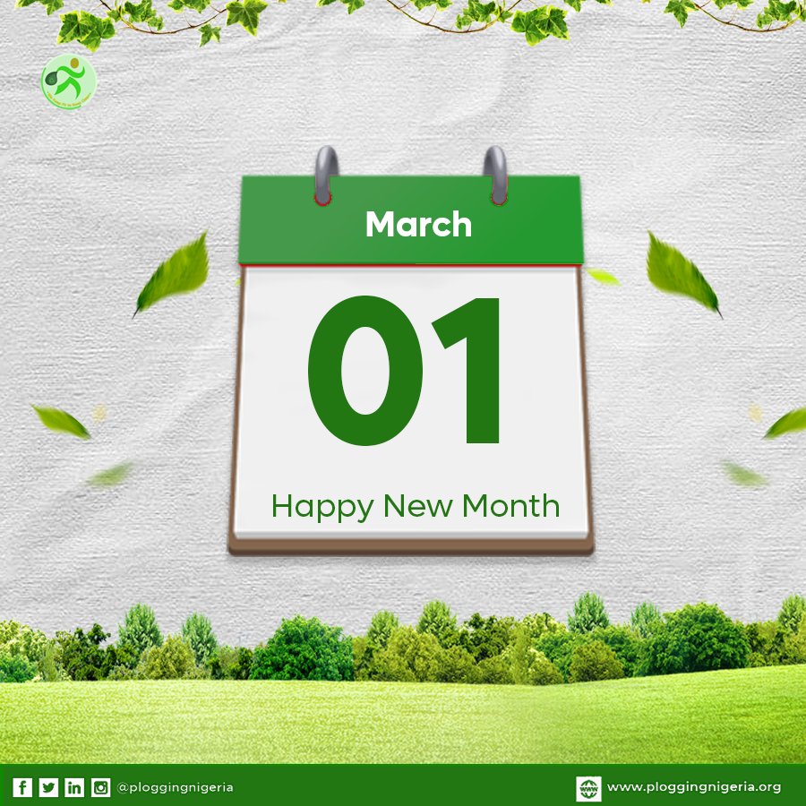 Yayyyyyy🥳🥳 It's a brand New Month 💚 We hope you are as excited as we are for everything this month has to offer🥳🥳 We have exciting news for you this month and we can't wait to share them. 🤗 #PloggingNigeria #WeKeepFitToKeepClean #FitPeopleInCleanCommunities