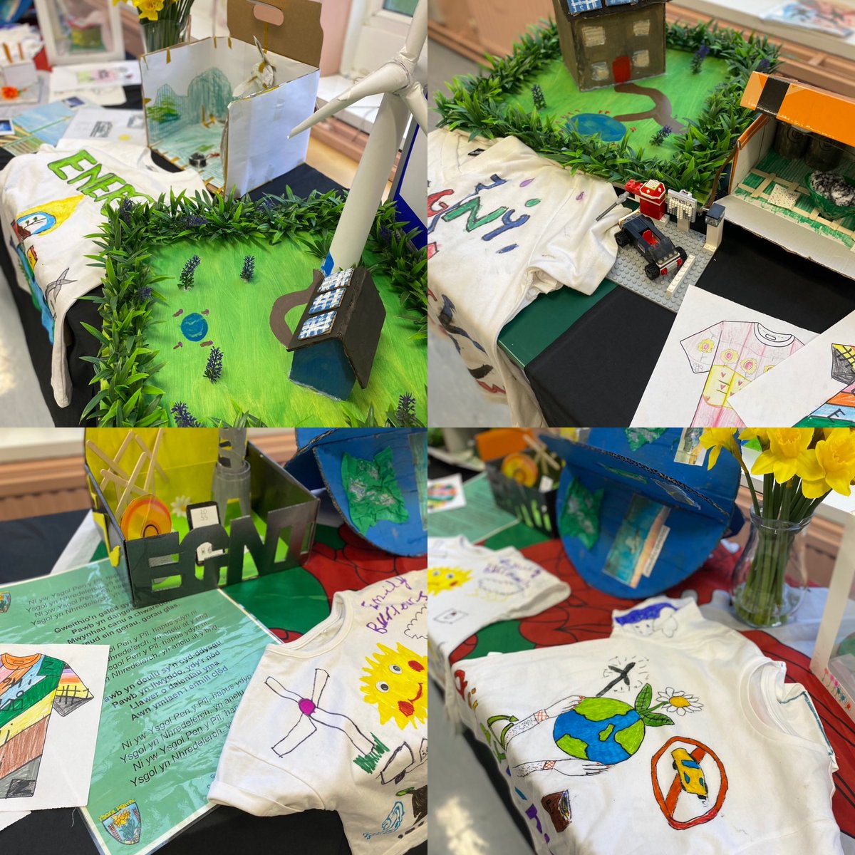 YsgolPenyPil's tweet photo. Dydd Gŵyl Dewi hapus! 🌼 Rydyn ni’n edrych ymlaen at ein Eisteddfod ysgol y bore 'ma. / We're looking forward to our school Eisteddfod this morning. 🏴󠁧󠁢󠁷󠁬󠁳󠁿💙💚❤️ https://t.co/WAUSqsa6ol