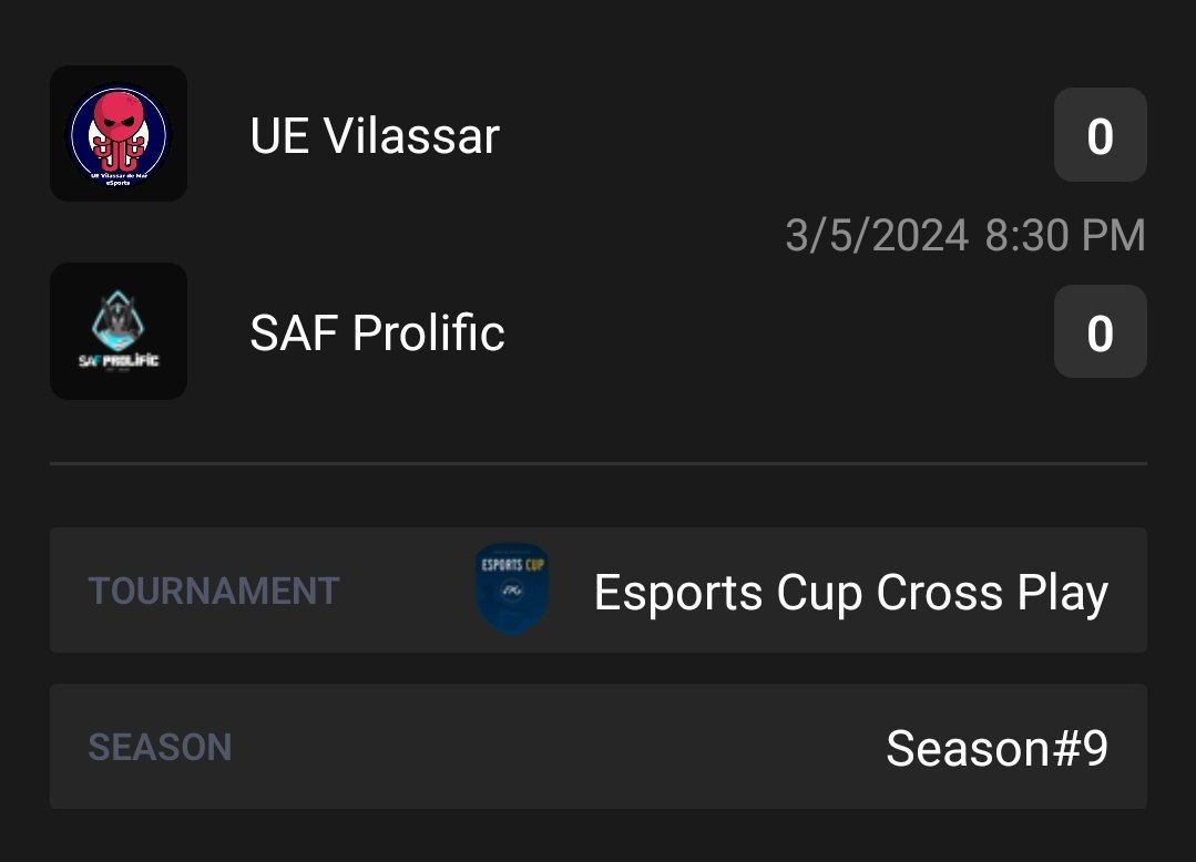 Prolific FIFA (@prolificfifa) on Twitter photo Into the final month of the season and we're in a strong position in both 🏴 and 🇪🇺 whilst also having qualified for the Esports Cup last 16.
<a href="/SAF_gg/">SAF</a> <a href="/VPGPremier/">VPG Esports Premier</a> <a href="/VPGUK/">VPG UK Leagues</a> <a href="/OfficialVPG/">Virtual Pro Gaming</a> Into the final month of the season and we're in a strong position in both 🏴 and 🇪🇺 whilst also having qualified for the Esports Cup last 16.
<a href="/SAF_gg/">SAF</a> <a href="/VPGPremier/">VPG Esports Premier</a> <a href="/VPGUK/">VPG UK Leagues</a> <a href="/OfficialVPG/">Virtual Pro Gaming</a>