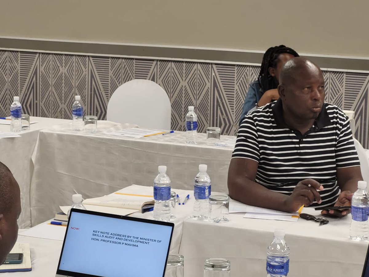 What critical nation-building skills are required in the country's trade unions? Today, Minister @profpmavima engages players in the @ZftuZ & @ZctuZimbabwe & other unions to have an appreciation of issues affecting skills development in trade unions. @OMpslsw @ZBCNewsonline