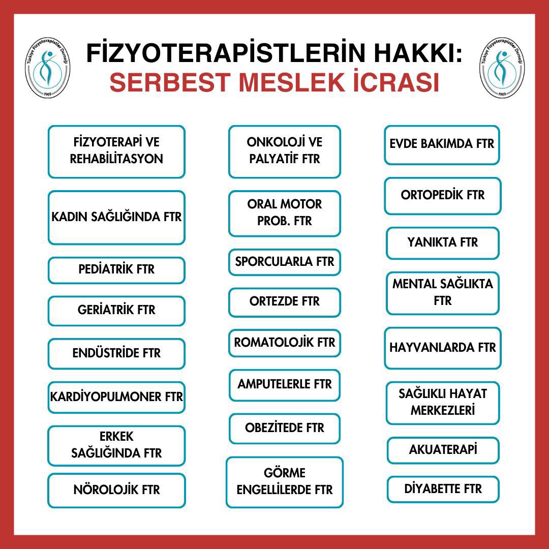 Meslek otonomisi için sebest çalışma yönetmeliği istiyoruz ..
Özlük haklarımızın iyileştirilmesini istiyoruz .
Bizi bizi tanıyan mesleği mesleğin bize verdiği yetki ve sorumlulukları bilen kişilerin denetlemesini istiyoruz
<a href="/saglikbakanligi/">T.C. Sağlık Bakanlığı</a>
#GümbürGümbürGeliyoruz 
#HayirliCumalar