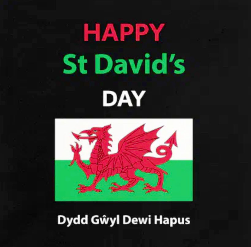 To all my Welsh family and friends ❤️ #StDavidsDay