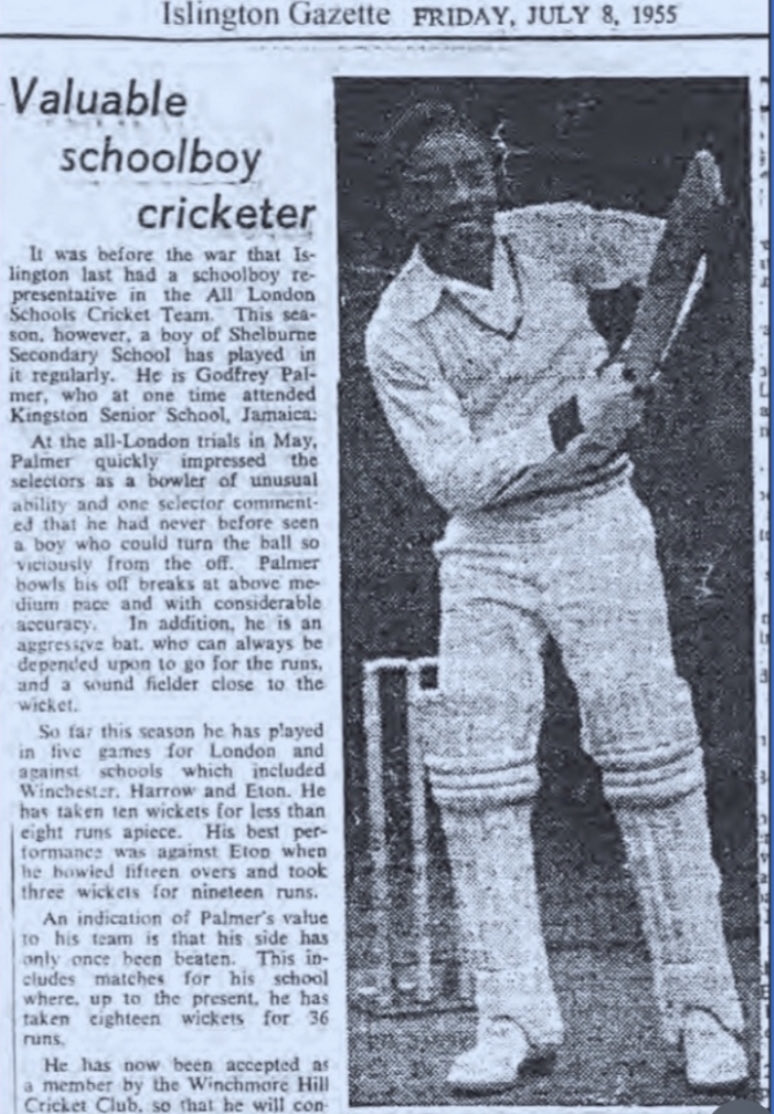 Migrant Cricket wins education: In 1955, I was designated ESN (Educationally Sub-Normal). This article on my cricket in a local London newspaper effected my transfer to a school that showed that the ESN label was unjust. I was lucky but our lives should not be dependent on luck…