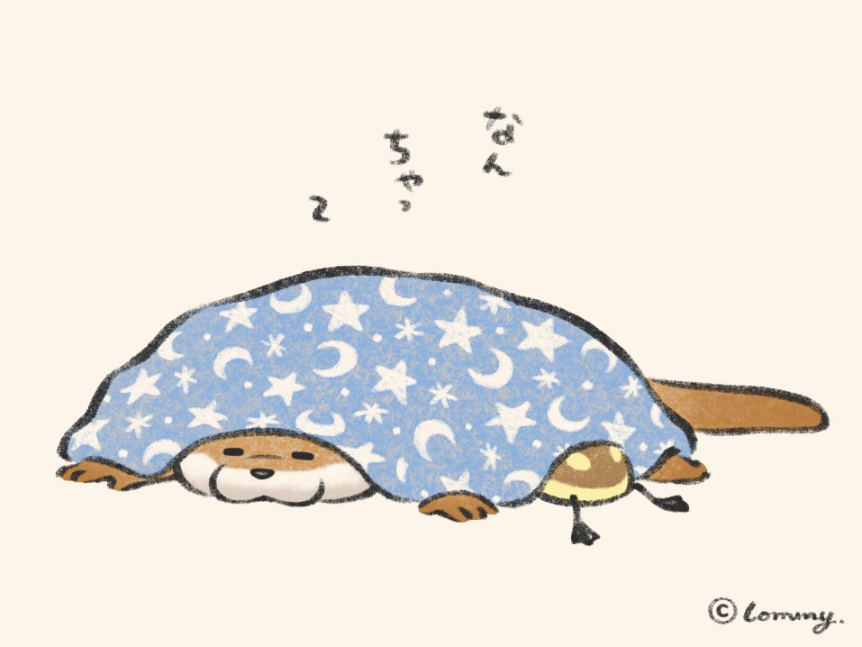 タイムスリップなの💤
#カワウソ 