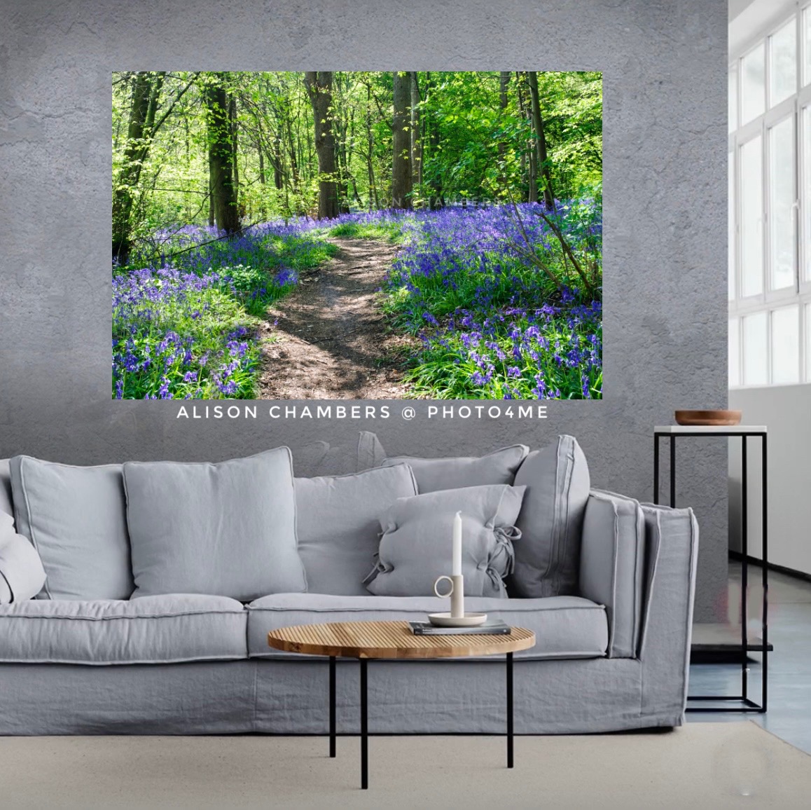 Yorkshire Sculpture Park Bluebell Wood©️. Available from; shop.photo4me.com/1312127 & alisonchambers2.redbubble.com & 2-alison-chambers.pixels.com #YSP #yorkshiresculpturepark #bluebells #bluebellwood #bluebellphotos #englishbluebellwood #englishbluebells