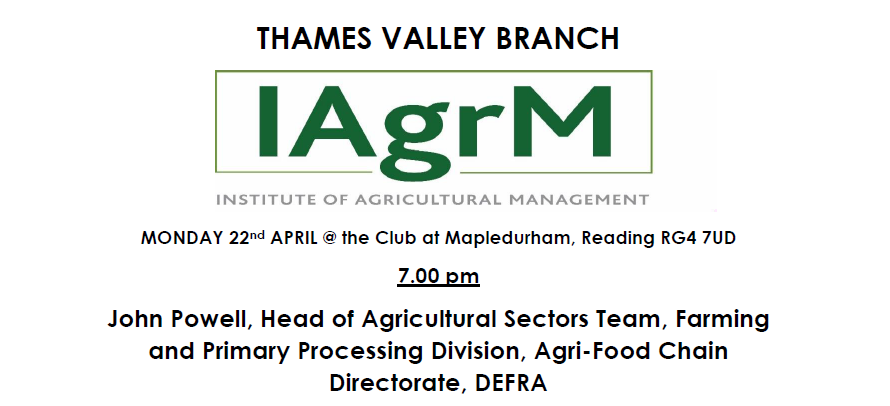 Thames Valley Branch Event on Monday 22nd APRIL @ the Club at Mapledurham. This should be a fascinating talk by John and you are encouraged to attend and feel free to bring a friend/colleague along who might be interested too!