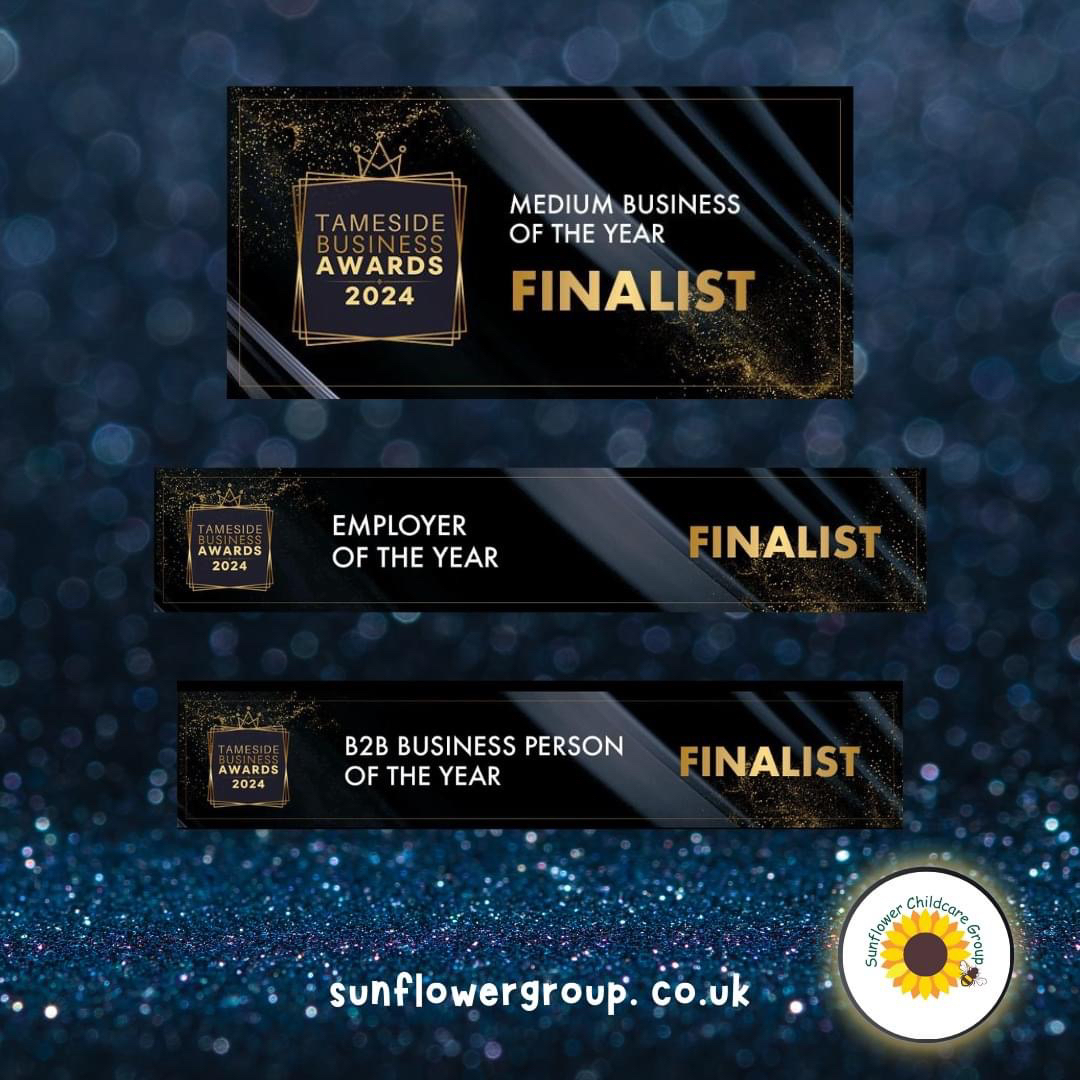 shonecreative's tweet photo. Congratulations to Sunflower Childcare on your well-deserved nominations at the Tameside Business Awards! 🎉🌻 It's an honor to work alongside such a dedicated team committed to providing exceptional childcare. Here's to many more successes ahead! 🌟 #TamesideBusinessAwards https://t.co/jJ3ubmtSLA