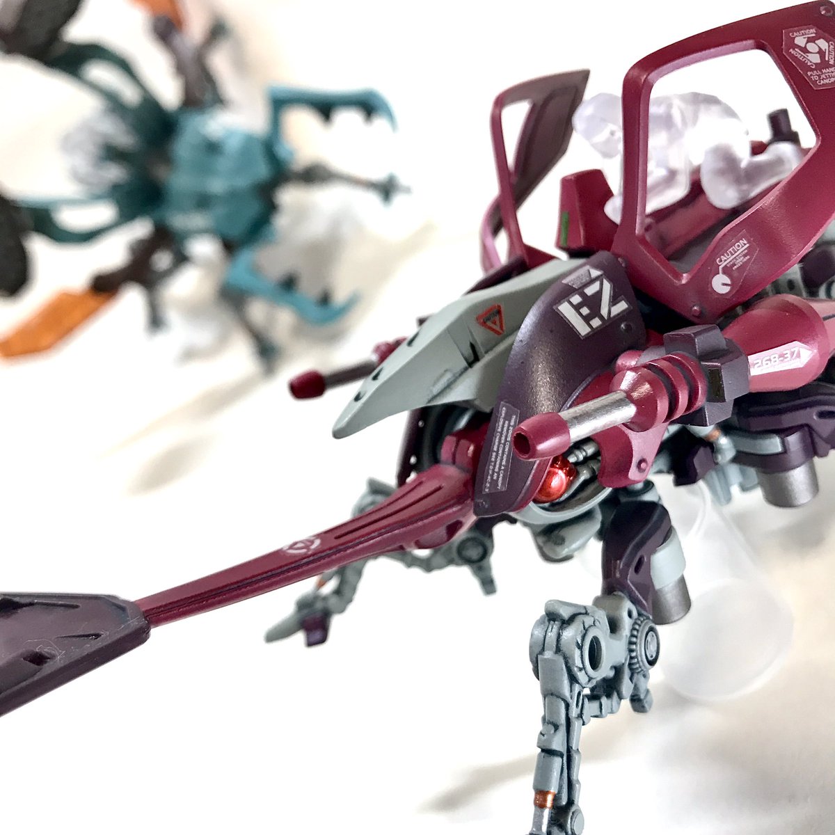 RyogaZone's tweet photo. 【ゾイド改造】
“KABTOR BABA YAGA”
カブター バーバヤーガ
[Side of Empire]
Type : Beetle(カブトムシ)
1/ 35 Scale
Completed date : Feb2024

#ZOIDS #ゾイド 
#ZoidsWild #ゾイドワイルド
#ゾイド改造 #改造ゾイド
#Kabtor #カブター #Beetle
#Babayaga #バーバヤーガ
#TakaraTomy https://t.co/mLZpVXjoOf