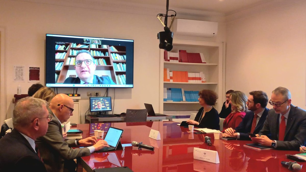 ‼️Today, @ICompetitivita had the pleasure to host @stephen_quest (DG, @EU_ScienceHub) at its premises in Rome. On the agenda: a look at the future of #innovation in the EU, and on how 🇪🇺 policies can positively impact #society, the #twintransition & the #internalmarket.