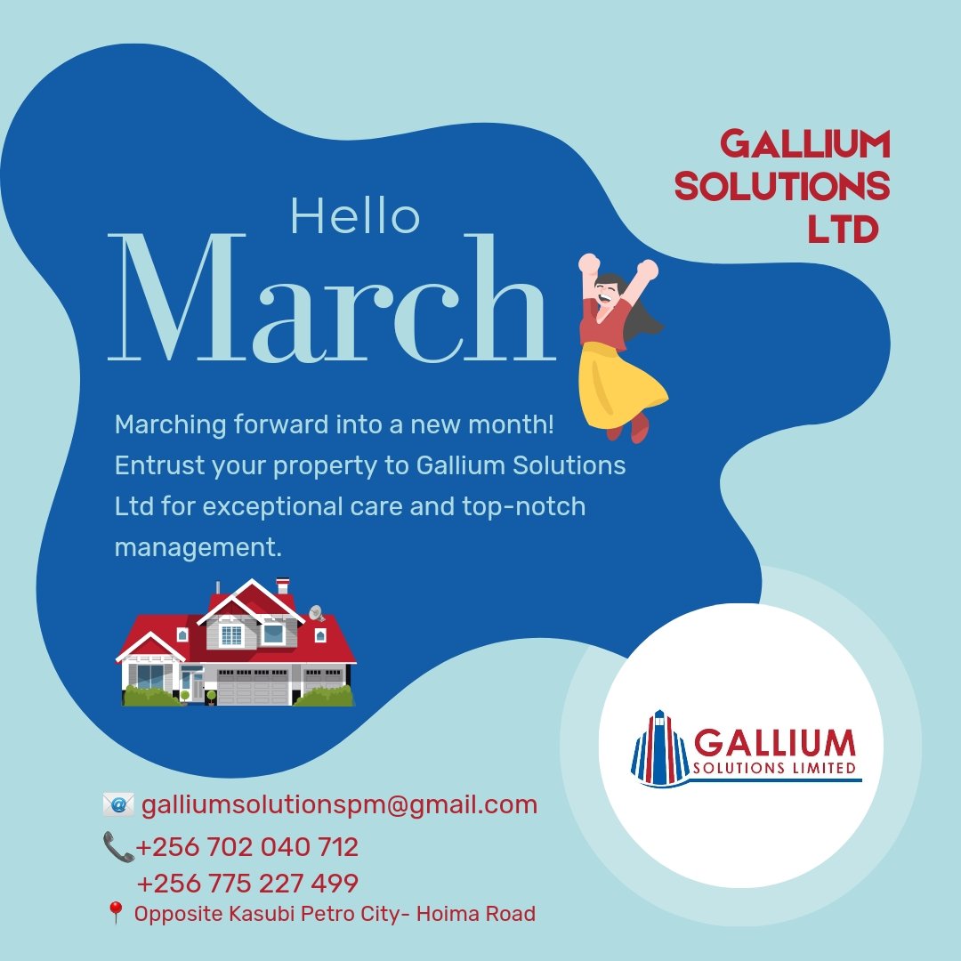 Happy #NewMonth 🤝 Contact @GalliumSolnsLtd for all #propertymanagement services and #RealEstate consultancy needs.