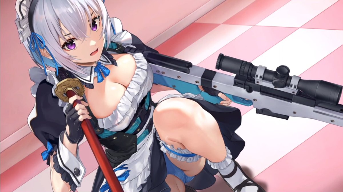 「武装メイドがゾンビと戦う全方位ACT『メイド・オブ・ザ・デッド』Steam版リリ」|⚡Game*Spark⚡のイラスト