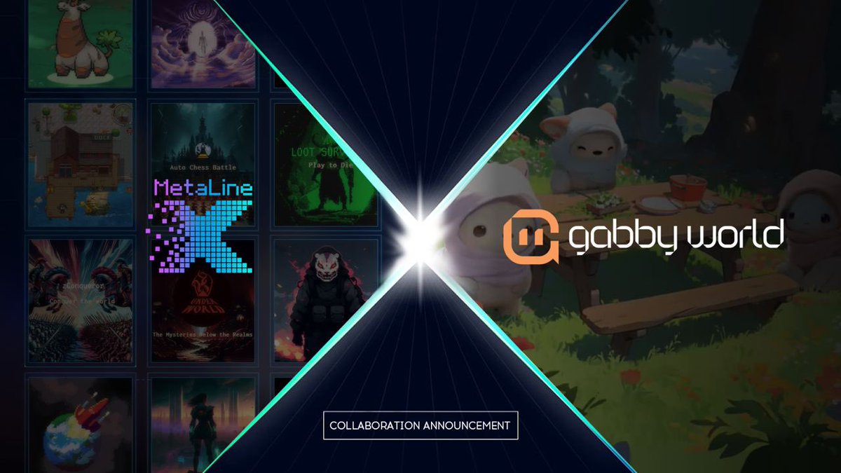 Happy announce our partnership with @gabby_world_👾 Gabby World is a fully on-chain autonomous world built and run on generative Al models, offering a Dungeons & Dragon styled gameplay, with a FOMO tournament mechanism at core. Together, we'll write the new history of focgs🕶️