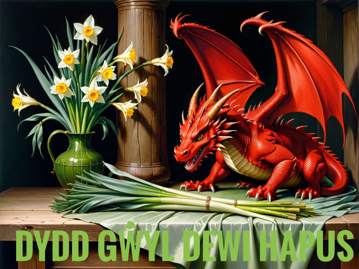 HAPPY ST DAVIDS DAY!  
#StDavidsDay #MensShedsCymru #MeninSheds #MenssSheds #Wales #Cymru