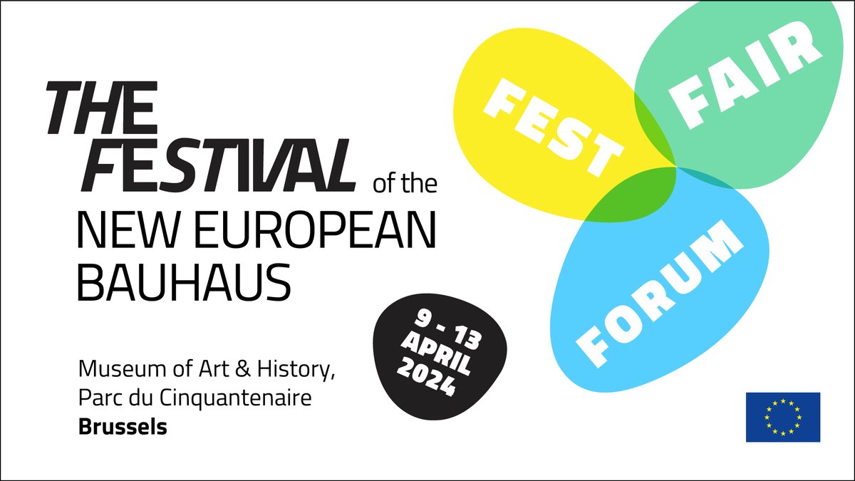 HeritACT is part of the movement! 📣 We're joining the #NewEuropeanBauhaus Festival on 9-13 April in Brussels organising a booth & a workshop about the project. This event will be the perfect opportunity to share activities, knowledge & main values. new-european-bauhaus.europa.eu/festival_en