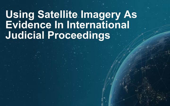 🛰Launch of an innovative training course on using #satellite imagery in international judicial proceedings
⚖️The course is  set to empower legal professionals working in int'l justice organizations to use satellite images as solid evidence in court 👉 unitar.org/about/news-sto…
