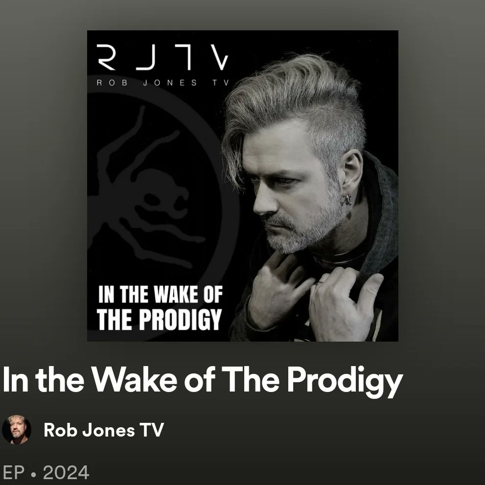 Rob Jones TV (@robjonestv) on Twitter photo Rob Jones TV 'In The Wake Of The Prodigy'
Featuring a song in memory of KEITH FLINT - <a href="/the_prodigy/">The Prodigy</a> and guest appearances from <a href="/BandTheftAudio/">BandTheftAudio</a> 's Paul Whiteman and MY WIFE <a href="/JonesCockrill/">Lydia Adelaide Cockrill-Jones</a>, Its had over 12,000 plays and its not even 9am! <a href="/robjonestv/">Rob Jones TV</a>
open.spotify.com/album/6wytAMUj⦠Rob Jones TV 'In The Wake Of The Prodigy'
Featuring a song in memory of KEITH FLINT - <a href="/the_prodigy/">The Prodigy</a> and guest appearances from <a href="/BandTheftAudio/">BandTheftAudio</a> 's Paul Whiteman and MY WIFE <a href="/JonesCockrill/">Lydia Adelaide Cockrill-Jones</a>, Its had over 12,000 plays and its not even 9am! <a href="/robjonestv/">Rob Jones TV</a>
open.spotify.com/album/6wytAMUjā¦