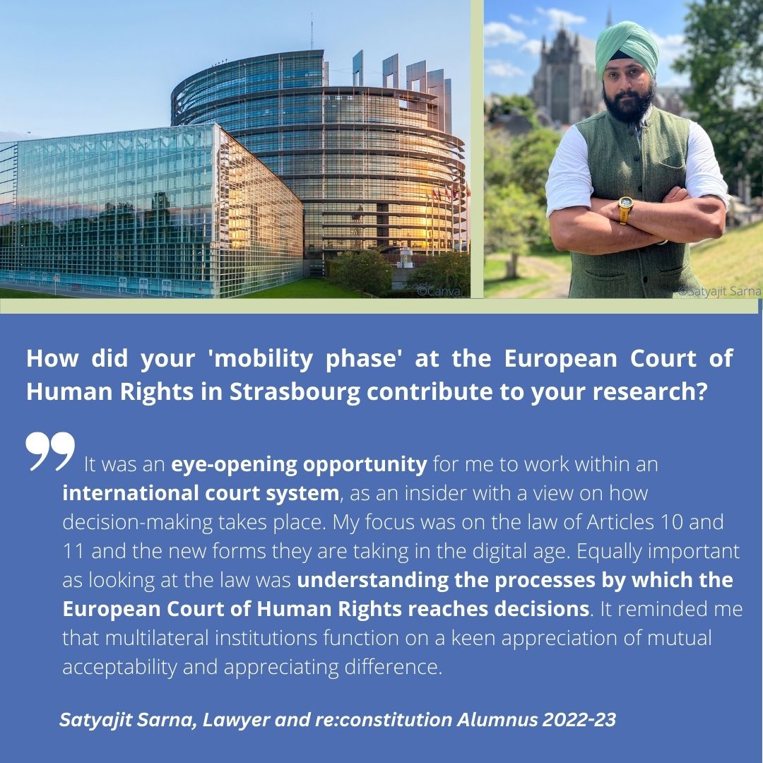 Maybe the re:constitution Fellowship is for you? Read @satyajitsarna|s Fellow Testimonial and find more information on our website reconstitution.eu! 📝✨