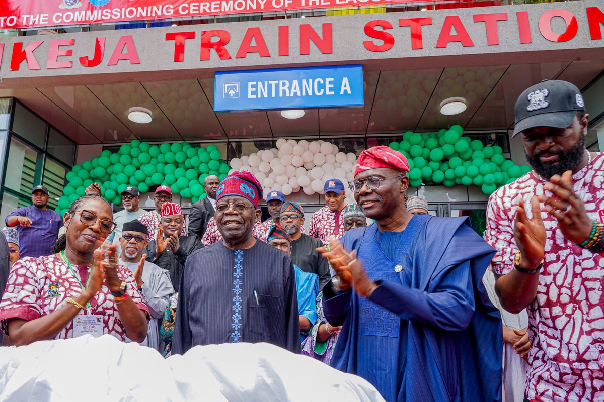🚋Welcome aboard the Lagos Rail Mass Transit Red Line! On February 29, the LRMT Red Line Project Phase I, undertaken by CCECC, commenced commercial operation.🥰