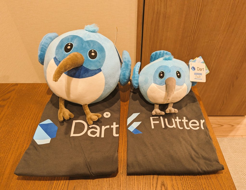 Thanks for the swags! <a href="/ZoeyFan723/">Zoey Fan</a> 
#Flutter #Dart #Google
