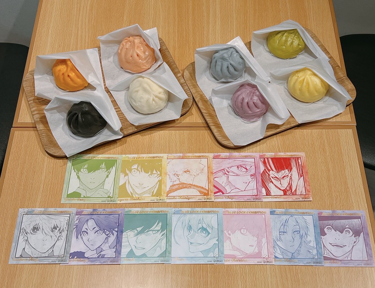いよいよ明日から #ブルーロック展 横浜会場オリジナル“コラボメニュー