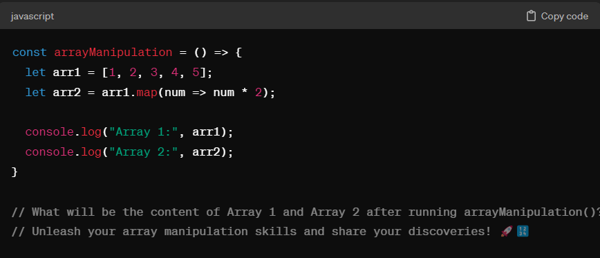 Krishna__sahu_'s tweet photo. 🚀 Day 6 of the 100 Days of Coding Challenge! 🌟
Get ready for another coding exploration! Let's delve into the fascinating world of JavaScript! 💻🌐

#100DaysOfCode #100daysofcodechallenge #JavaScriptBasics

🤔 Question of the Day: https://t.co/9BJIag96yc