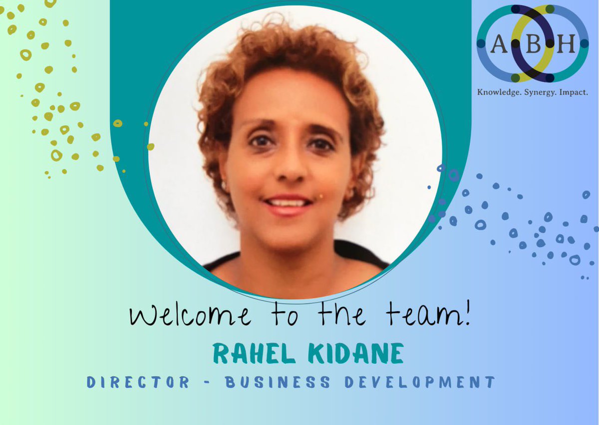 I’m pleased to appoint Ms. Rahel Kidane as the Director of Business Development and Partnership at ABH Partners. Educated at University of California Berkeley and San Francisco State University, she brings a wealth of experience in project management and innovative financing of…