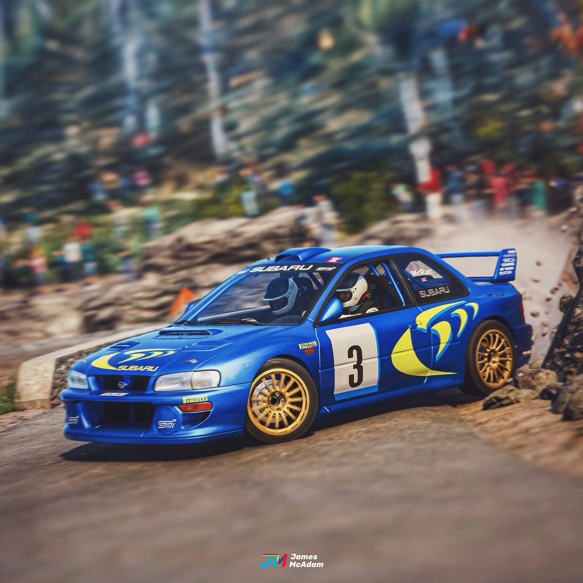 Old stuff, good stuff. @OfficialWRC @EASPORTSWRC @EA @EAFrance @Codemasters #WRC I #WRCLive | #EASPORTSWRC | #VirtualPhotography | #Rally