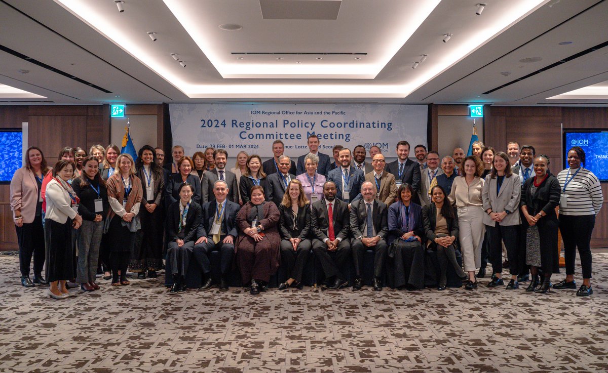 🌏 That’s a wrap! 🇺🇳 Delving into pertinent #Migration trends in #APAC, our 2-day Chief of Mission and Heads of Office Meeting by @UNmigration’s Asia & the Pacific Regional Policy Coordination Committee explored the opportunities of IOM’s Regional Strategic Plan.
