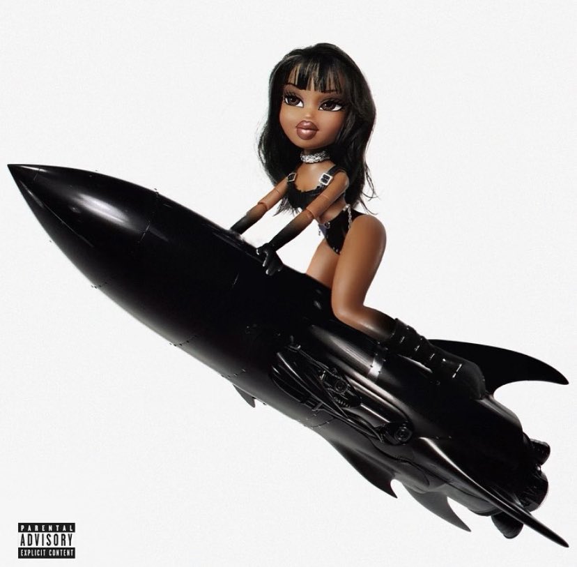 PopCrave's tweet image. Bratz recreates Normani’s ‘Dopamine’ album cover.