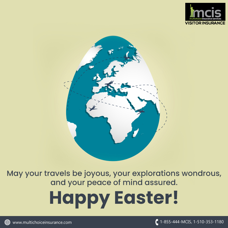 As we celebrate new life and fresh beginnings, may your travels be filled with the excitement of discovery, the warmth of connection, and the safety of travel insurance. #HappyEaster! #MCIS