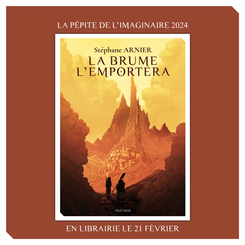 Retrouver @s_arnier en live à l'occasion de la sortie de son bébé au éditions <a href="/editionsmnemos/">Les éditions Mnémos</a> sur notre Discord (discord.gg/wTCyeqBm) demain samedi  02/03 à partir de 16h. Au programme : questions/réponses libre autour de l'édition tradi Vs autoedit, l'écriture, JDR, etc.