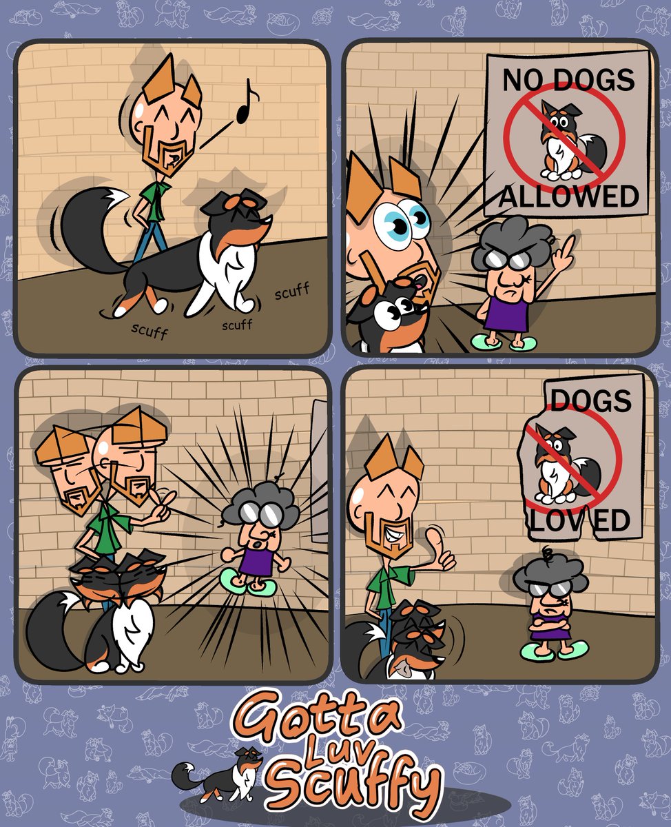 Hey!
So I'm back from my very unprofessional two month hiatus, not sure if you guys noticed any of it.
Sooooo anyway, I spent the past two months with revisiting my earlier pieces to make some changes here and there. 
Long story short, Scuffy's back, baby!
Enjoy :)
#comics #comic